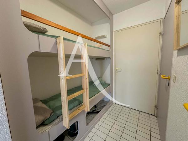 Studio cabine en première ligne à La Grande Motte