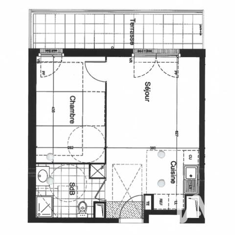 Appartement à vendre 2 pièces 42 m² Taverny