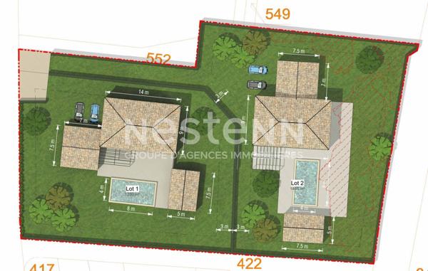 Terrain Saint Remy De Provence 1534m²