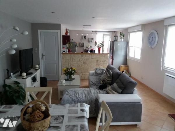 THIBERVILLE CENTRE VILLE IMMEUBLE DE RAPPORT 2 APPARTEMENTS LOUES