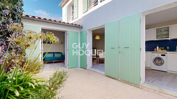 Exclusivité au coeur d'Ars en Ré - Maison de village 3 chambres, cour, garage