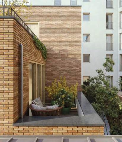maison T6 neuve entièrement réhabilitée à vendre PARIS 19e, surface habitable 101.02 m2 (pondérée 109.02 m2).