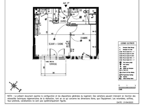 Location Appartement 2 pièces 41.1 m² - RESIDENCE THE GARDEN Poitiers 86000