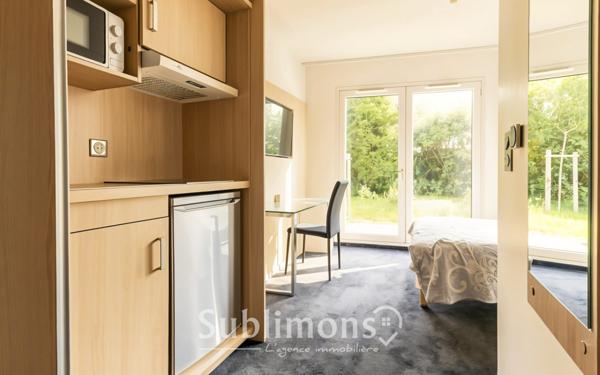 Studio 1 pièce 19 m²