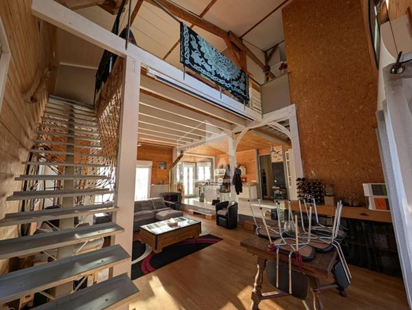 Maison individuelle en bois à 10 min de Montpon-Ménestérol 7 pièces 173.4 m2