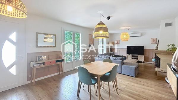 Maison 8 pièces avec jardin