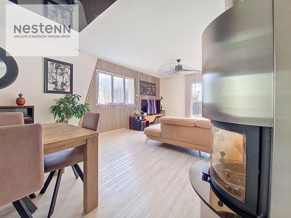 SAINT JEAN LE BLANC - ELEGANTE MAISON MODERNE avec PISCINE CHAUFFEE - 5 chambres - superbe jardin clos et arboré - DPE D