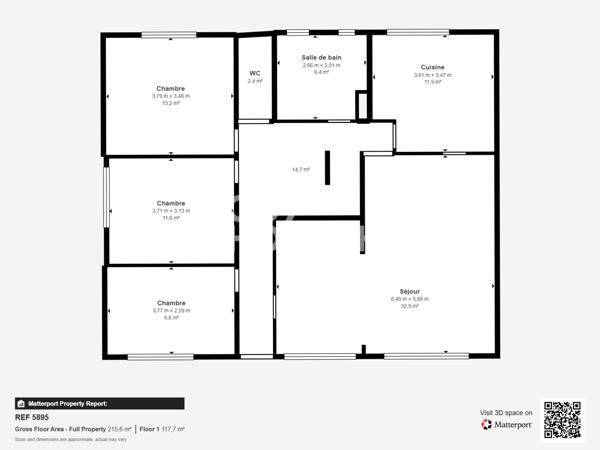 Maison traditionnelle 5 chambres à vendre à Péronne, proche écoles et centre-ville