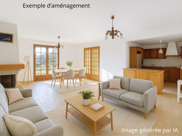 À vendre - Maison individuelle, 4 pièces située à Montval-sur-Loir (72500)