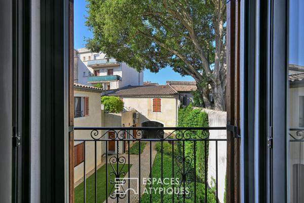 Appartement confidentiel en coeur de ville avec garage