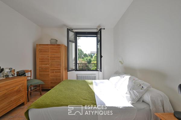 Appartement confidentiel en coeur de ville avec garage