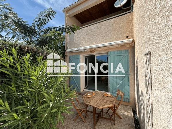 À vendre Maison 3 pièces 52.74 m² - St Pierre La Mer 11560