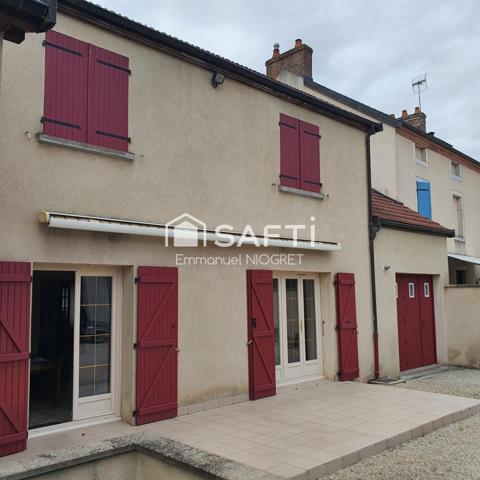 Superbe maison T6, 4 ch, 137 m² avec terrain, 2 garages