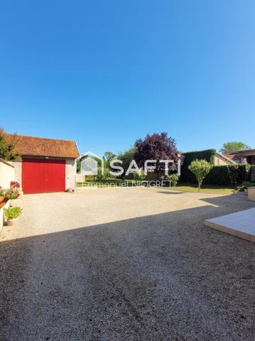 Superbe maison T6, 4 ch, 137 m² avec terrain, 2 garages