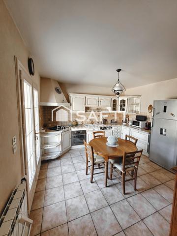 Superbe maison T6, 4 ch, 137 m² avec terrain, 2 garages
