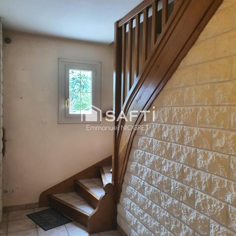 Superbe maison T6, 4 ch, 137 m² avec terrain, 2 garages