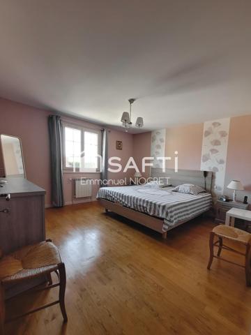 Superbe maison T6, 4 ch, 137 m² avec terrain, 2 garages