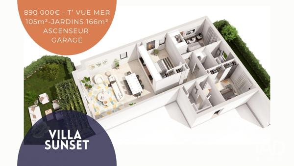 Appartement à vendre 4 pièces 105 m² Six-Fours-les-Plages