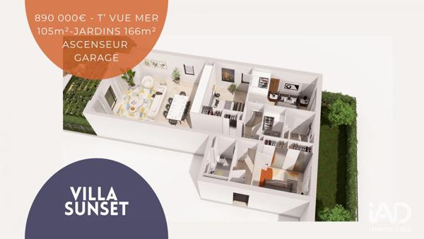 Appartement à vendre 4 pièces 105 m² Six-Fours-les-Plages