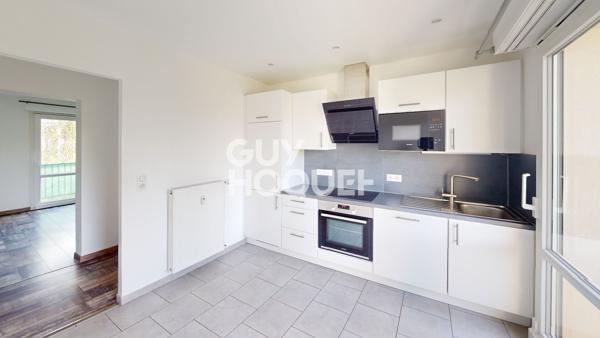 MULHOUSE BEL AIR  APPARTEMENT 3 PIÈCES DE 56 m² LUMINEUX ET AU CALME