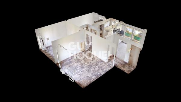 MULHOUSE BEL AIR  APPARTEMENT 3 PIÈCES DE 56 m² LUMINEUX ET AU CALME