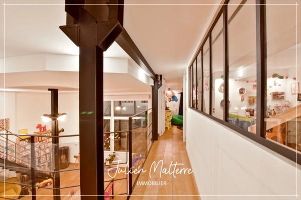 SAINT ETIENNE (42) - Exceptionnel LOFT de 165 m² avec 5 chambres et garage