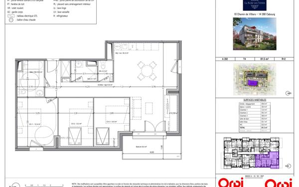 Appartement à vendre    4 pièces • 80 m2 Cabourg