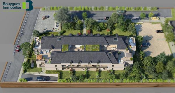 Appartement 5 pièces avec très Grande Terrasse et 4 parkings