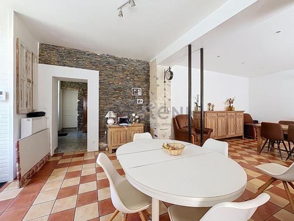 Vente belle maison de 178 m2, 6 chambres, avec studio indépendant, sur un terrain de plus de 650m2