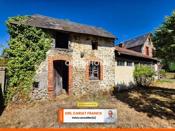 Maison à vendre 5 pièces FURSAC (23)