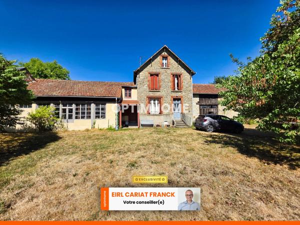 Maison à vendre 5 pièces FURSAC (23)