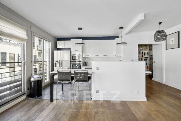 Duplex lumineux avec 4 chambres