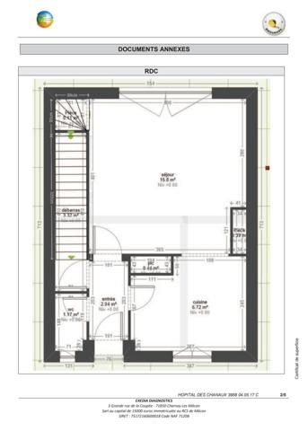 Bergesserin (71250) Lot de 4 Maisons