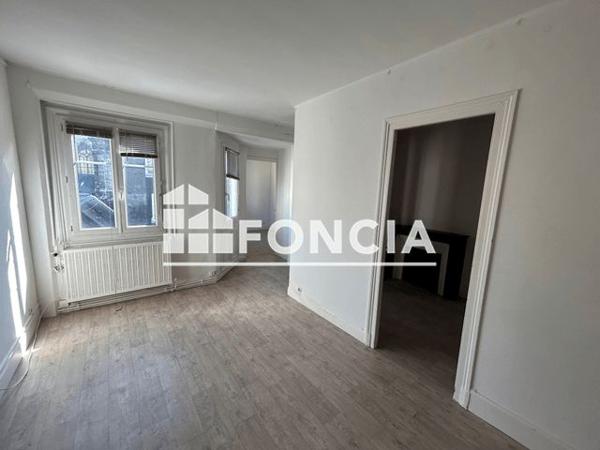 Location Appartement 2 pièces 46.03 m² - 12-18 PLACE M LUTHER KING Rouen 76000