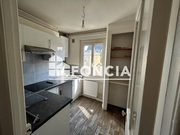 Location Appartement 2 pièces 46.03 m² - 12-18 PLACE M LUTHER KING Rouen 76000