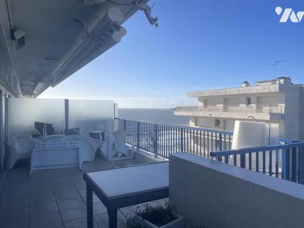 APPARTEMENT VUE MER 6ème et dernier étage - T4 avec terrasse + garage