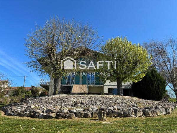 Maison de village avec jardin et garage