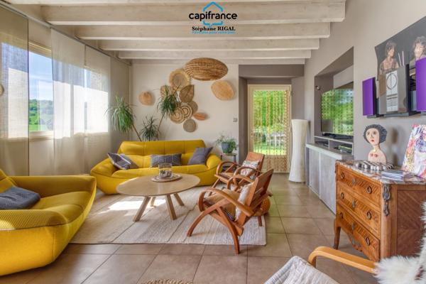 Propriete à vendre 6 pièces proche de MONTCUQ (46), moulin et dépendances sur terrain de 1,67 ha