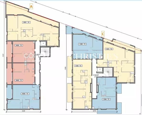À vendre Saint-Jean-de-Luz - Appartement neuf T4 avec terrasse - Lot C301