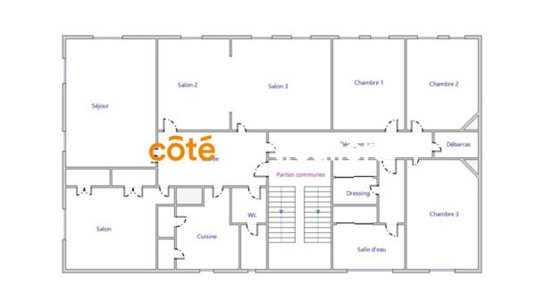 Vente Appartement166,28 m² - 7 Pièces - SAINT LO (50000)