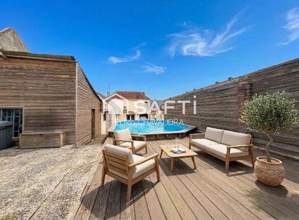 MAISON INDIVIDUELLE 4 CHAMBRES JARDIN  CAVE GARAGE