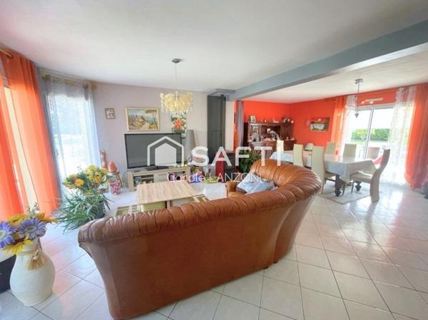 Spacieuse maison familiale 147m2 - jardin 1880 m²