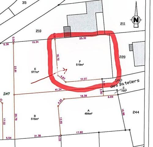 Terrain viabilisé Les Martres de Veyre