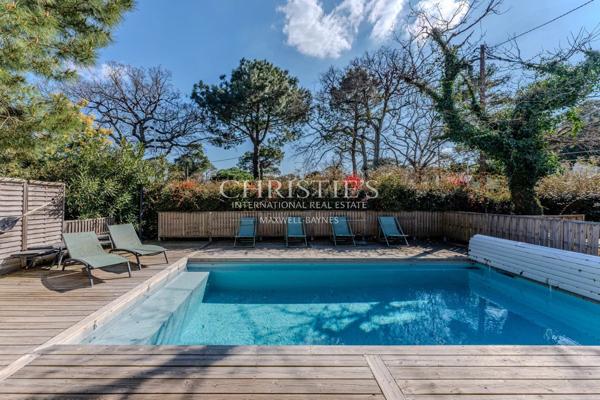 Le Moulleau – maison rénovée avec dépendance et piscine