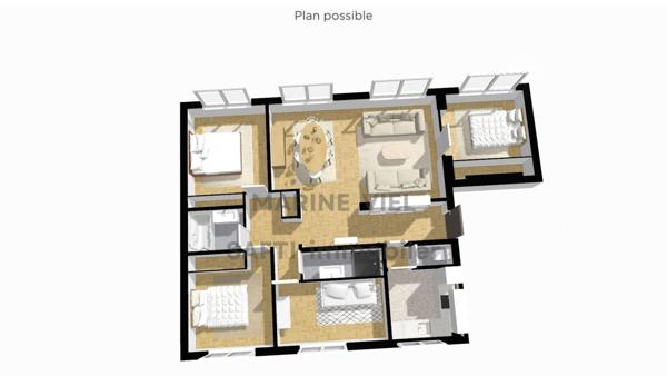 À deux pas de la gare - 3 à 4 chambres possible