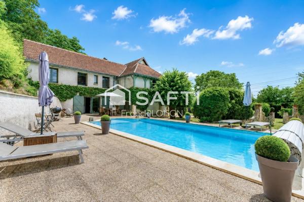 Maison de charme avec piscine aux portes de Bléré