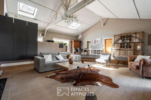 Maison esprit « Louisiane », guest house et jardin tropical avec piscine