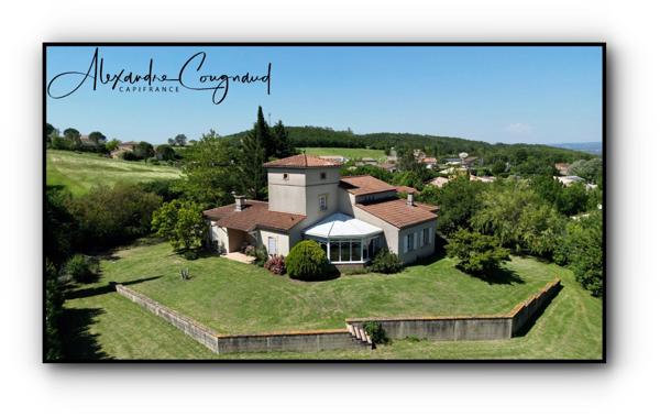 A vendre Escoussens (81) - Maison de caractère 180 m² – 4 chambres - Vue Montagne Noire – Terrain 2 725 m²