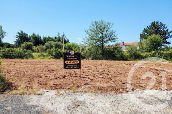 Terrain à vendre  850 m 2   LUCON  - 85