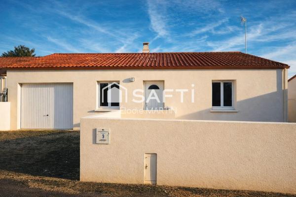 Maison plain-pied  3 chambres  Idéal premier achat